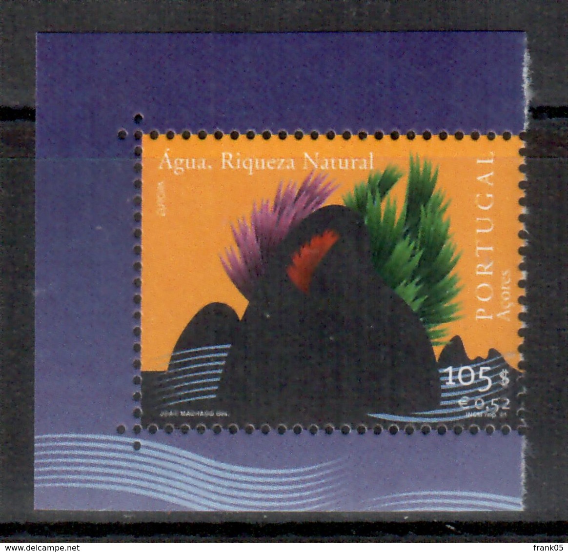 Azoren / Azores / Acores 2001 EUROPA Marke Aus Block/stamp From Souvenir Sheet ** - 2001