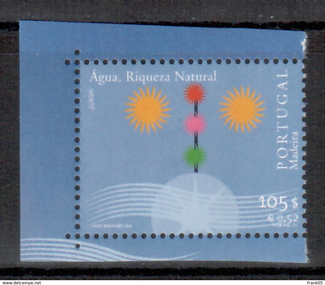 Madeira / Madère 2001 EUROPA Marke Aus Block/stamp From Souvenir Sheet ** - 2001