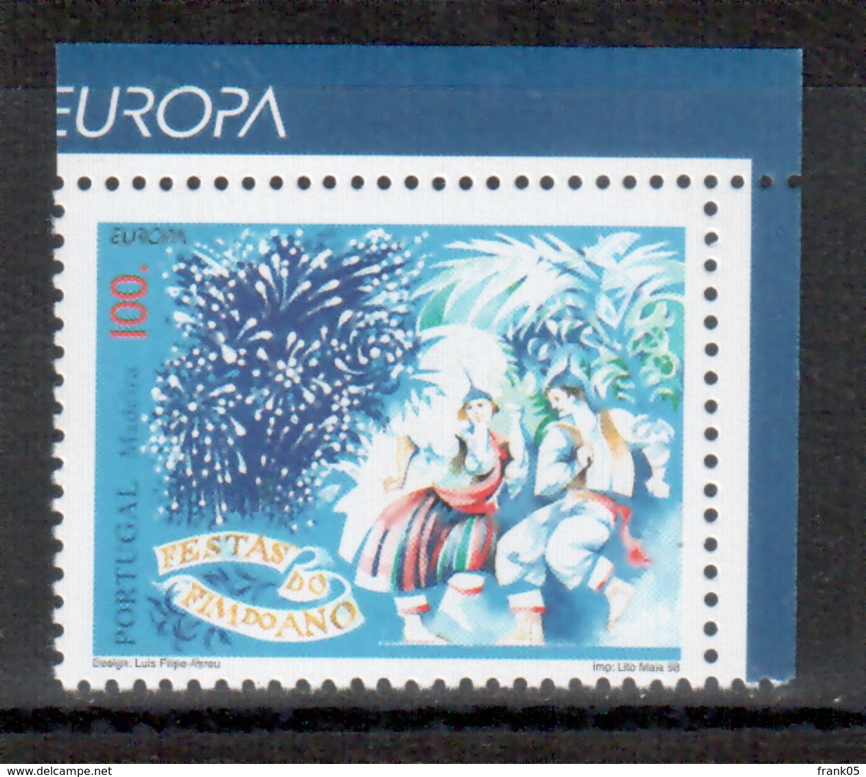 Madeira / Madère 1998 EUROPA Marke Aus Block/stamp From Souvenir Sheet ** - 1998