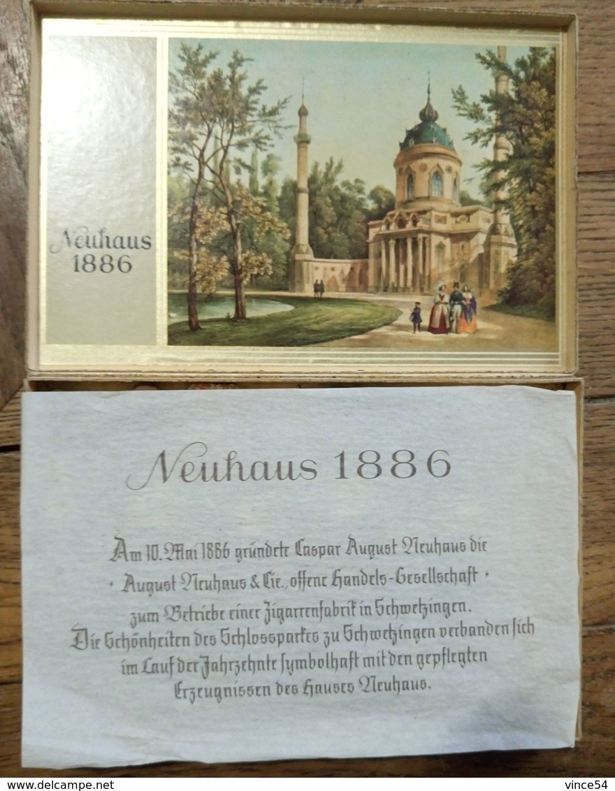 Boite à Cigares NEUHAUS 1886 Excellent Etat => Voir Photos Cigare Tin Box Case Cigars Scatola Di Sigari Zigarrenkiste - Caves à Cigares Vides