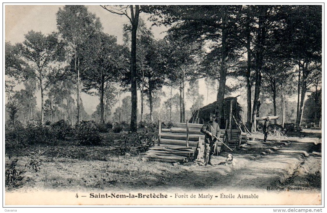 78 SAINT-NOM-la-BRETECHE - Forêt De Marly - Etoile Aimable - St. Nom La Breteche