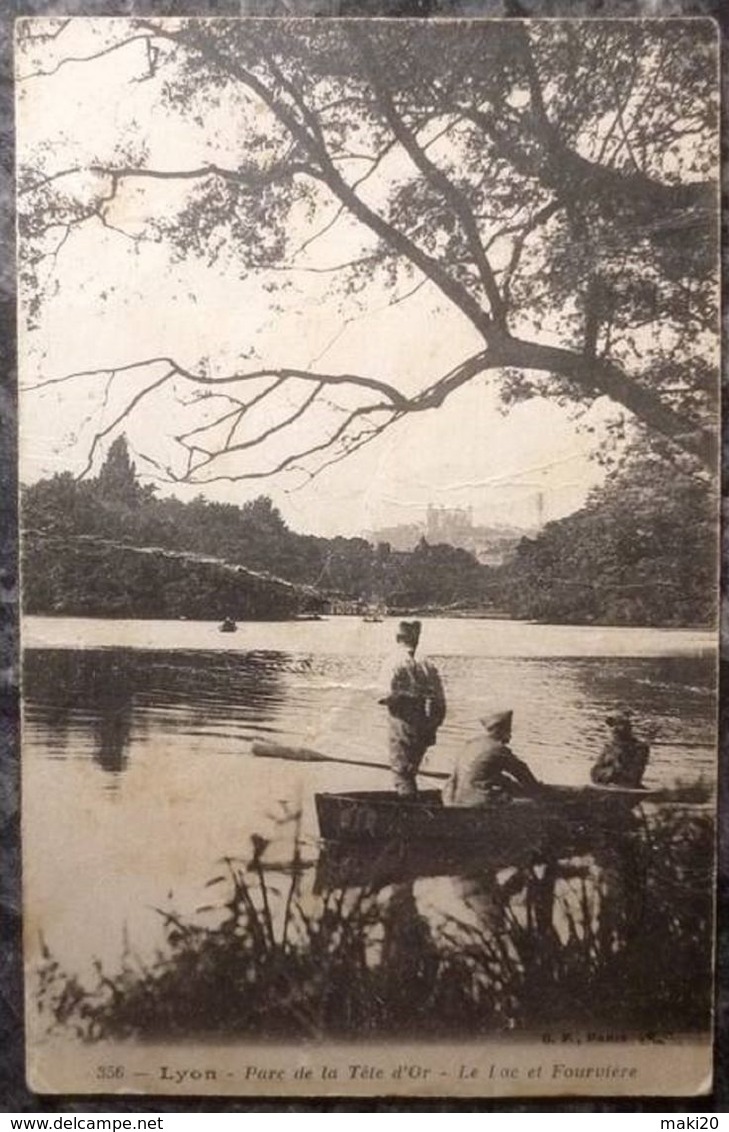 (69).LYON.TRES BEAU LOT DE 17 CPA-CPSM.PARC DE LA TETE D'OR.VOIR PHOTOS SVP ! - Autres & Non Classés