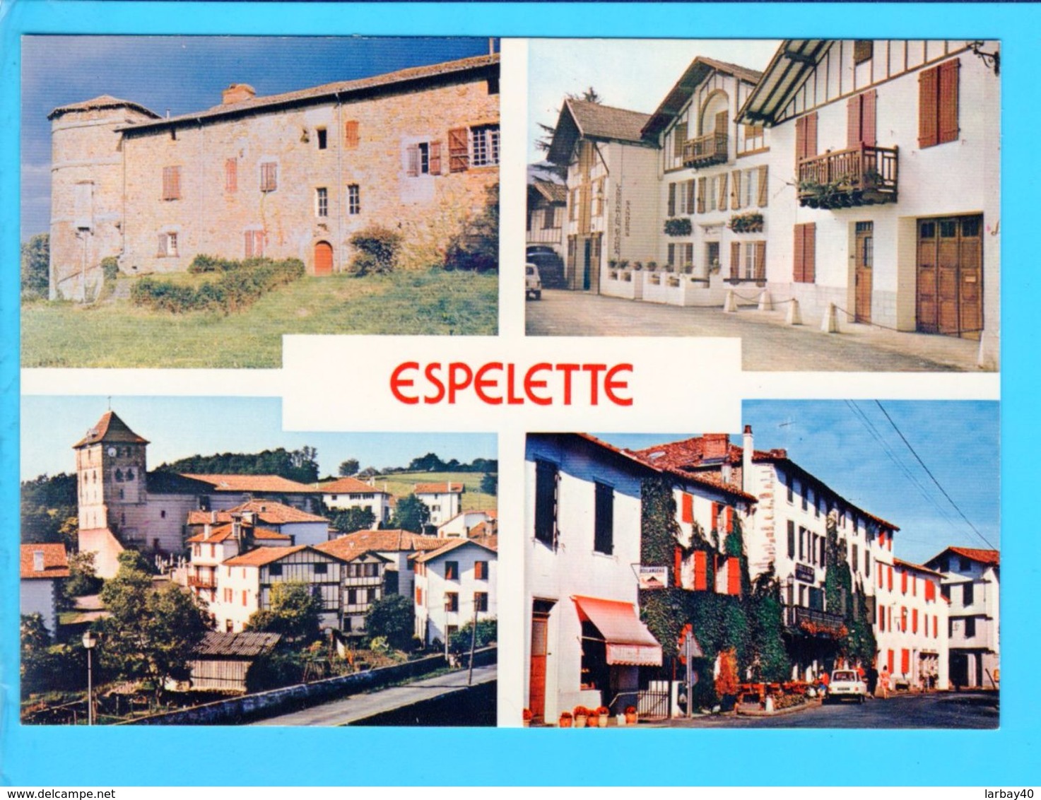 Cp Carte Postale - Espelette - Espelette