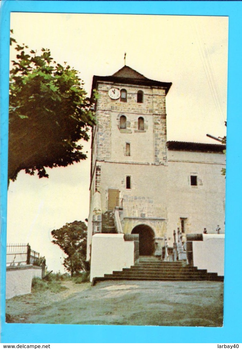 Cp Carte Postale - Espelette L Eglise - Espelette