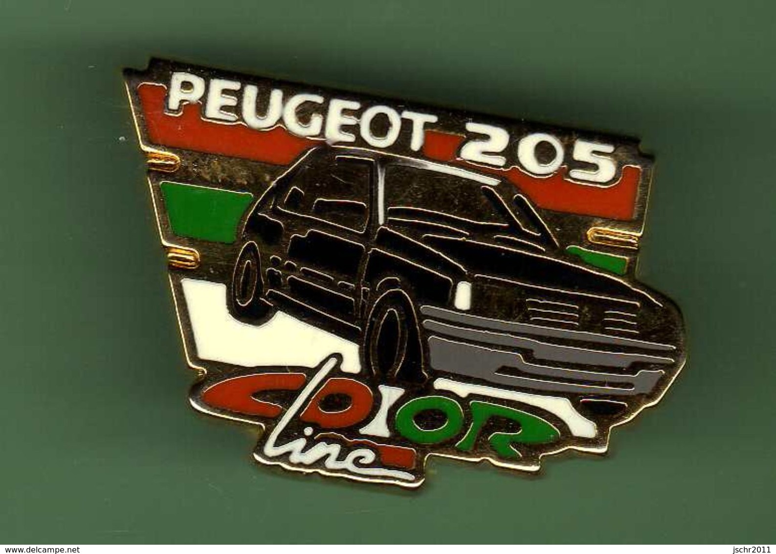 PEUGEOT *** 205 COLOR LINE *** Signe HELUIM ***  A039 - Peugeot