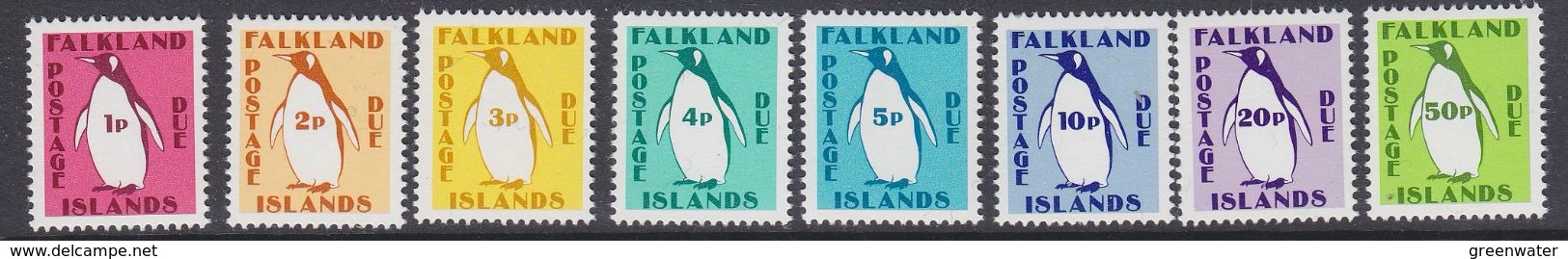 Falkland Islands 1991 Postage Due 8v ** Mnh (37635) - Falklandeilanden