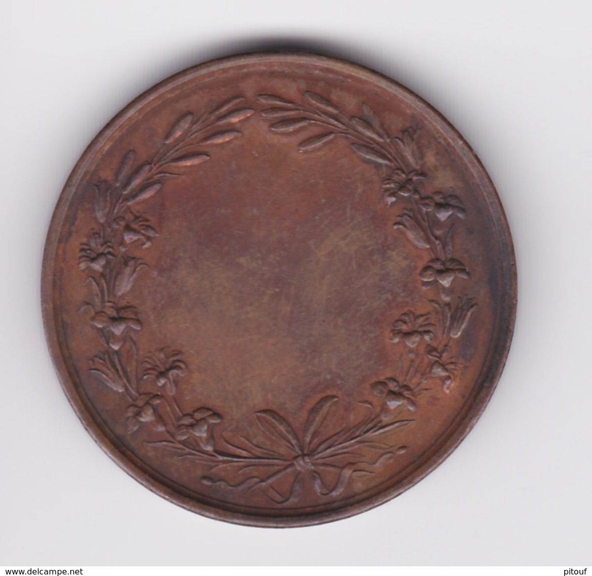 Curieuse Médaille (de Mariage?) Henri De France (Henri V) Réalisée Par Gayrard à Prague En 1842 - Royaux / De Noblesse