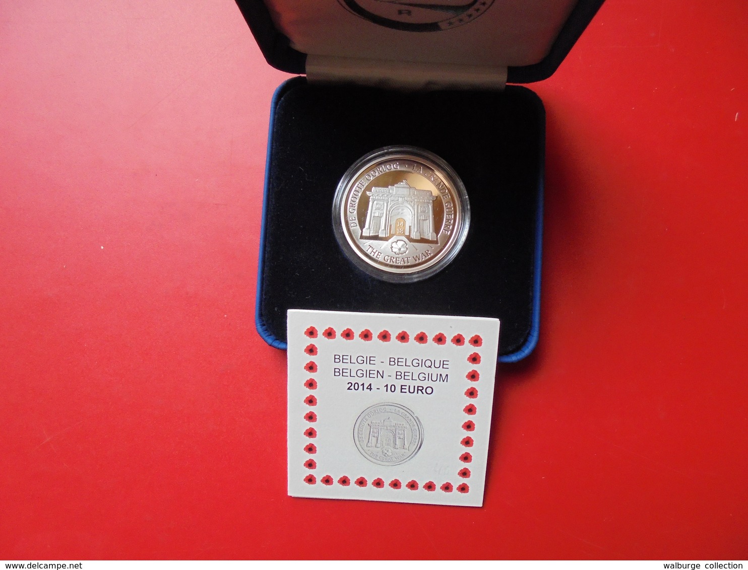 BELGIQUE 10 EURO 2014 ARGENT  QUALITE "PROOF" - Belgique