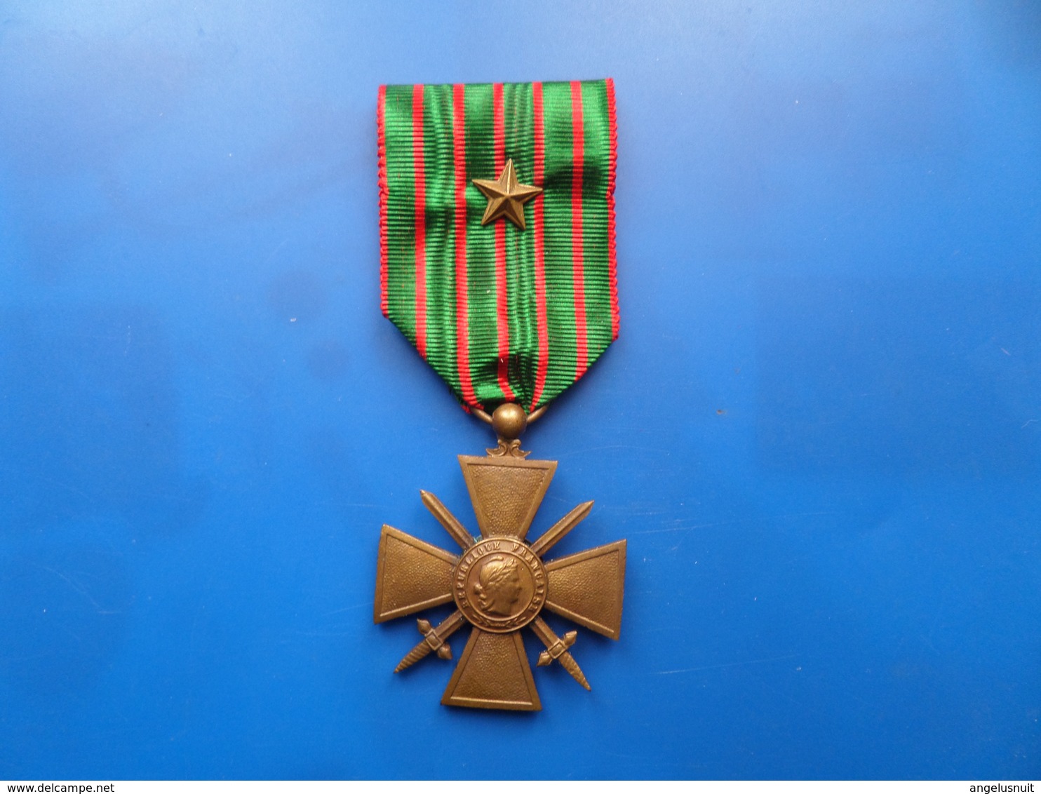 Croix De Guerre 14-18 Avec Citation  , Medaille , WW1 - France