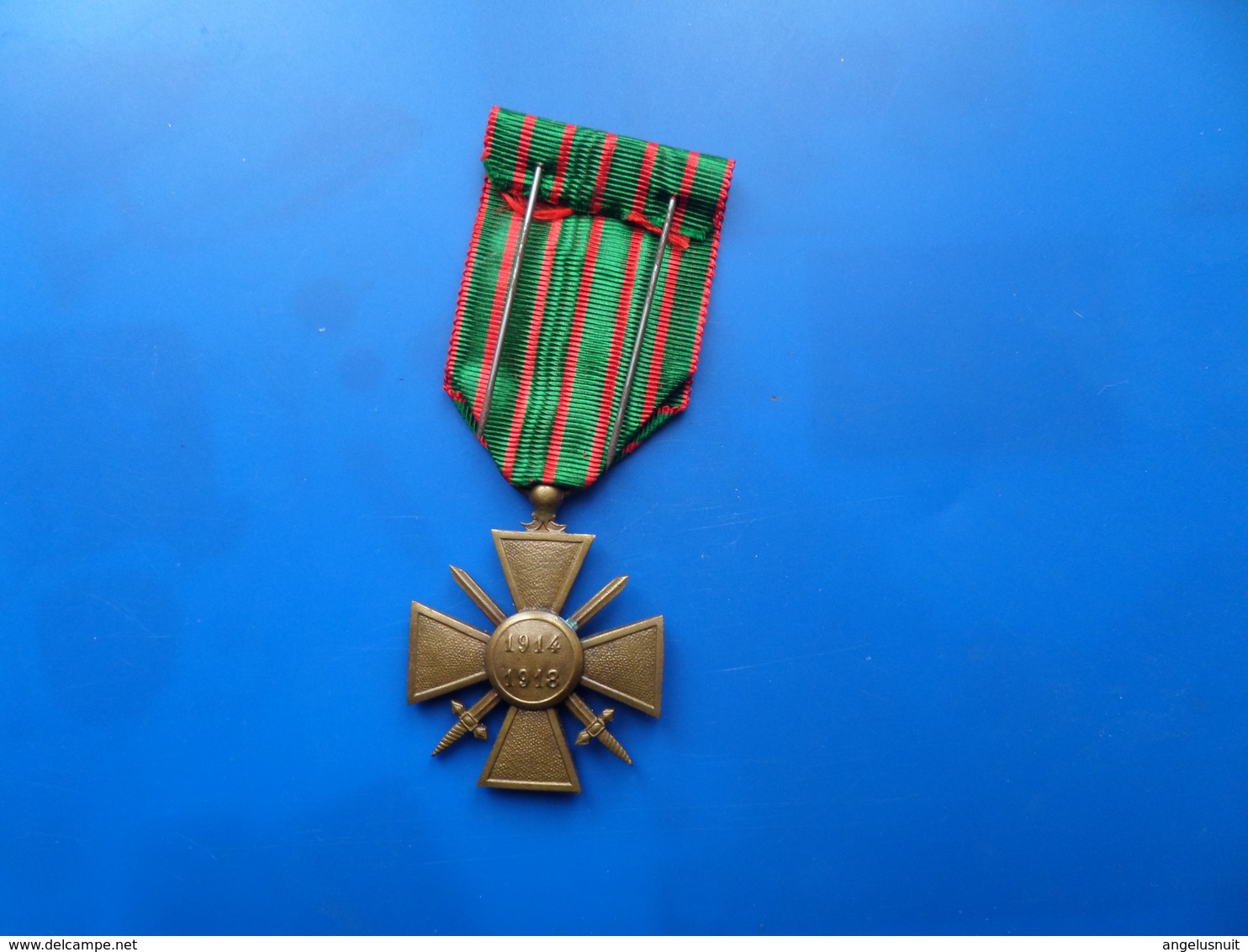 Croix De Guerre 14-18 Avec Citation  , Medaille , WW1 - France