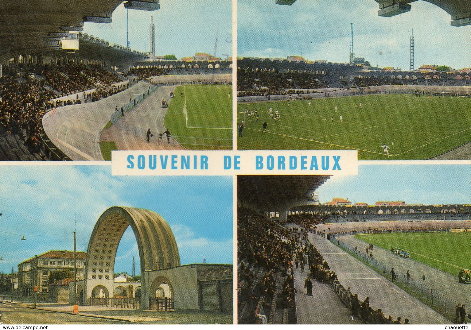 BORDEAUX.....4 VUES DU STADE - Stades