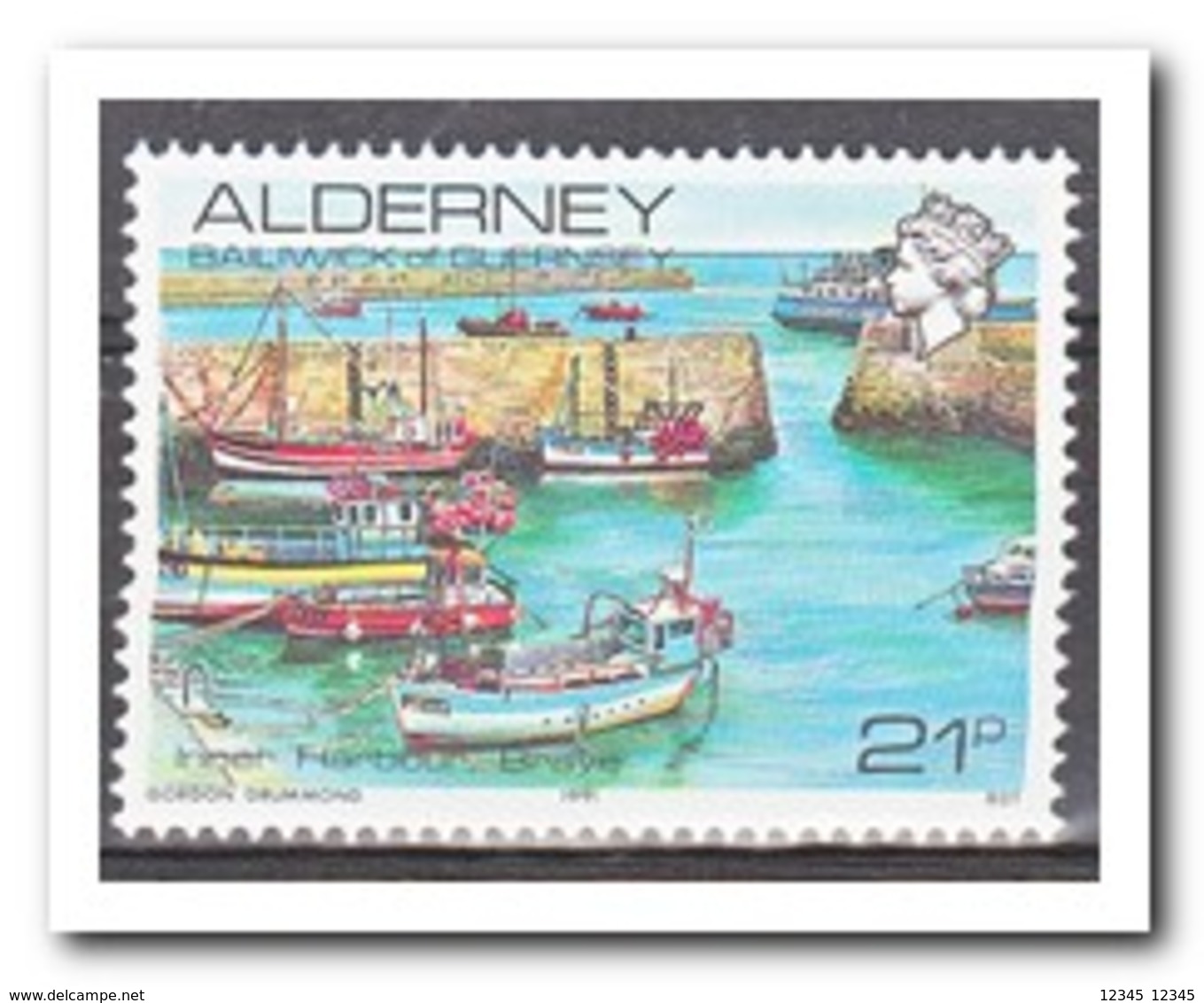 Alderney 1991, Postfris MNH, Ships - Alderney