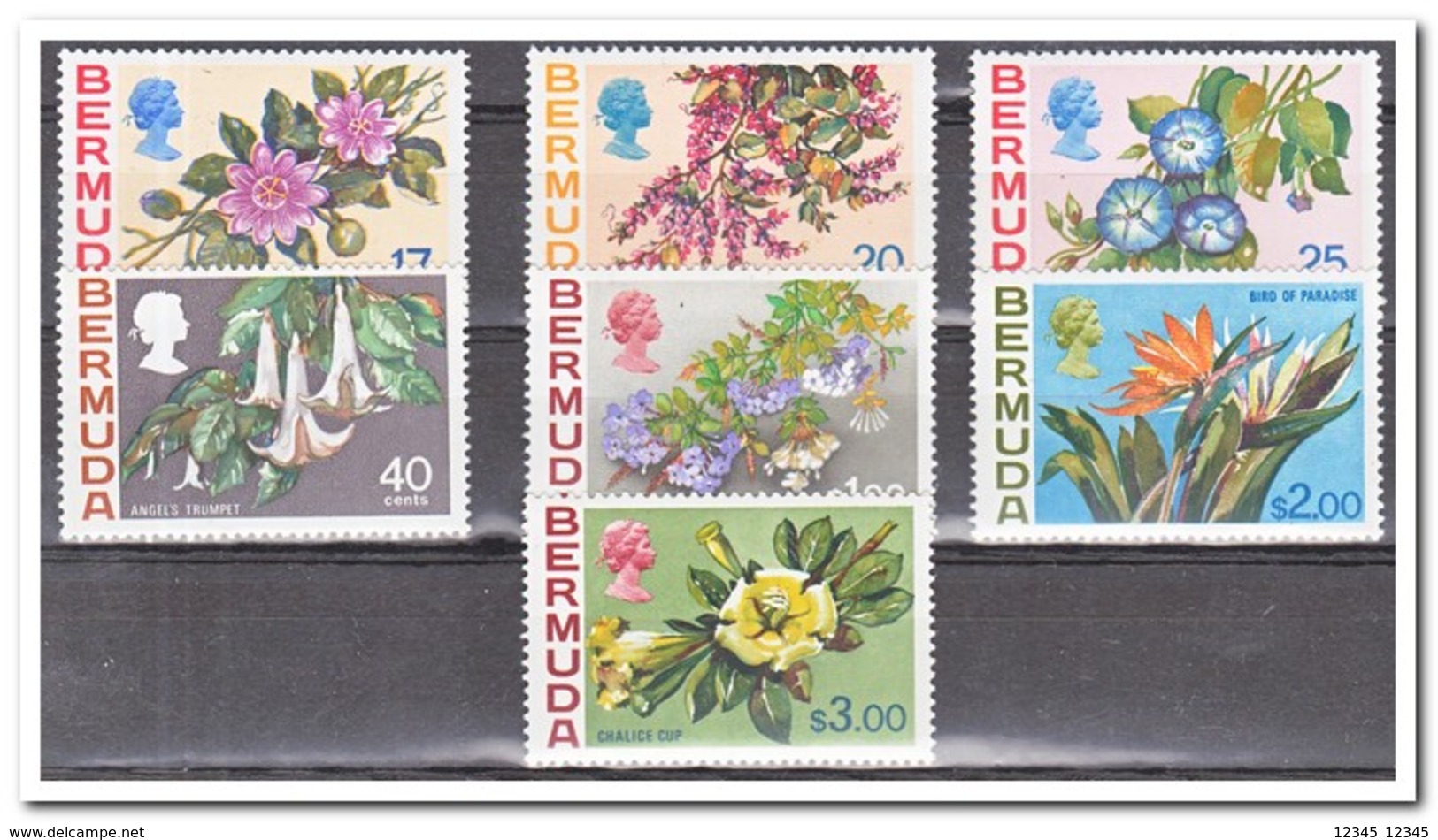 Bermuda 1975, Postfris MNH, Flowers - Bermuda