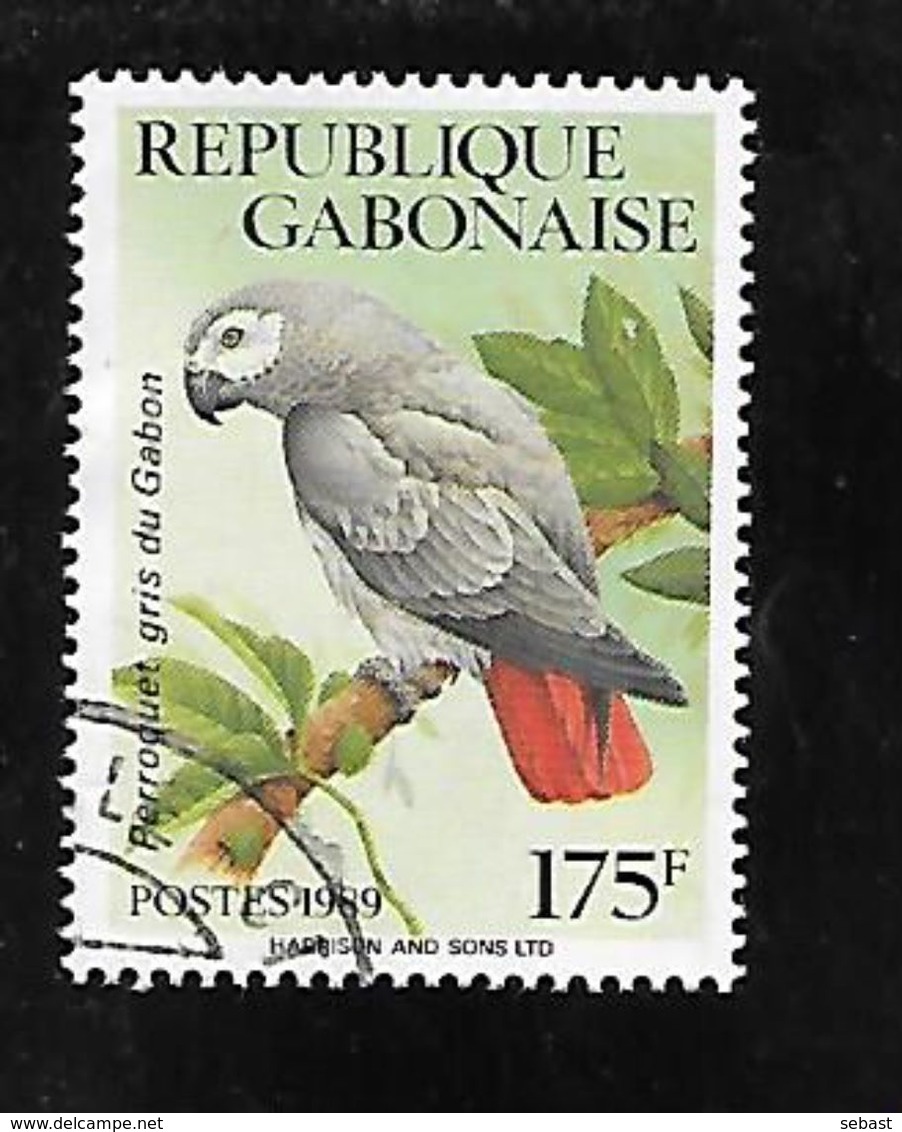 TIMBRE OBLITERE DU GABON DE 1989 N° MICHEL 1031 - Gabon