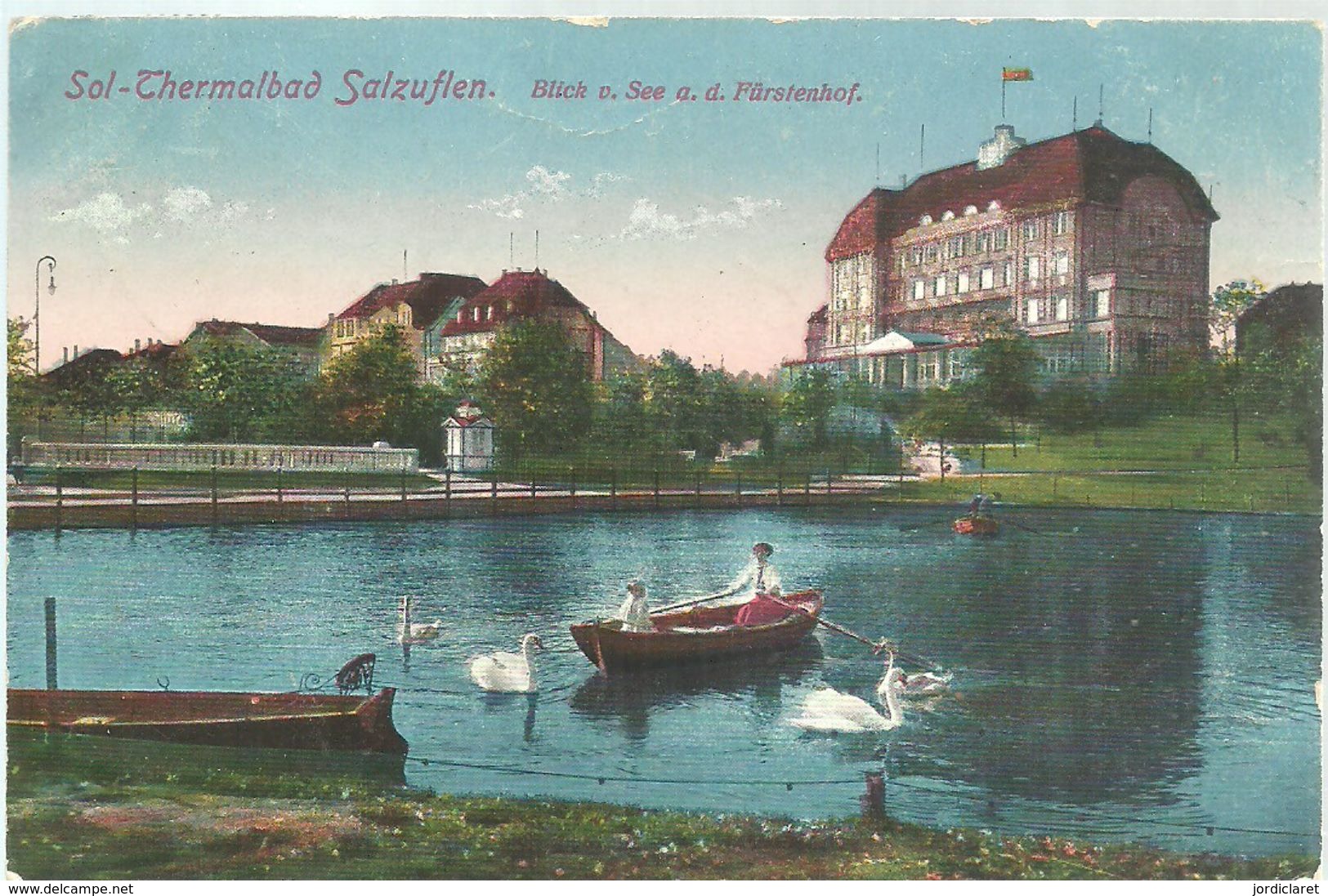 CARD 1925  BAD SALZUFLEN - Storia Postale