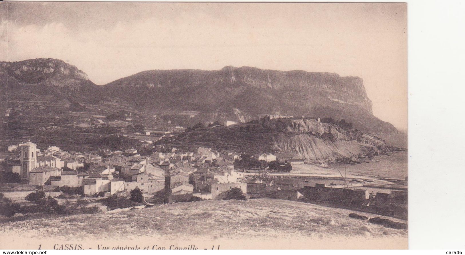 CPA - 1. CASSIS Vue Générale Et Cap Canaille - Cassis