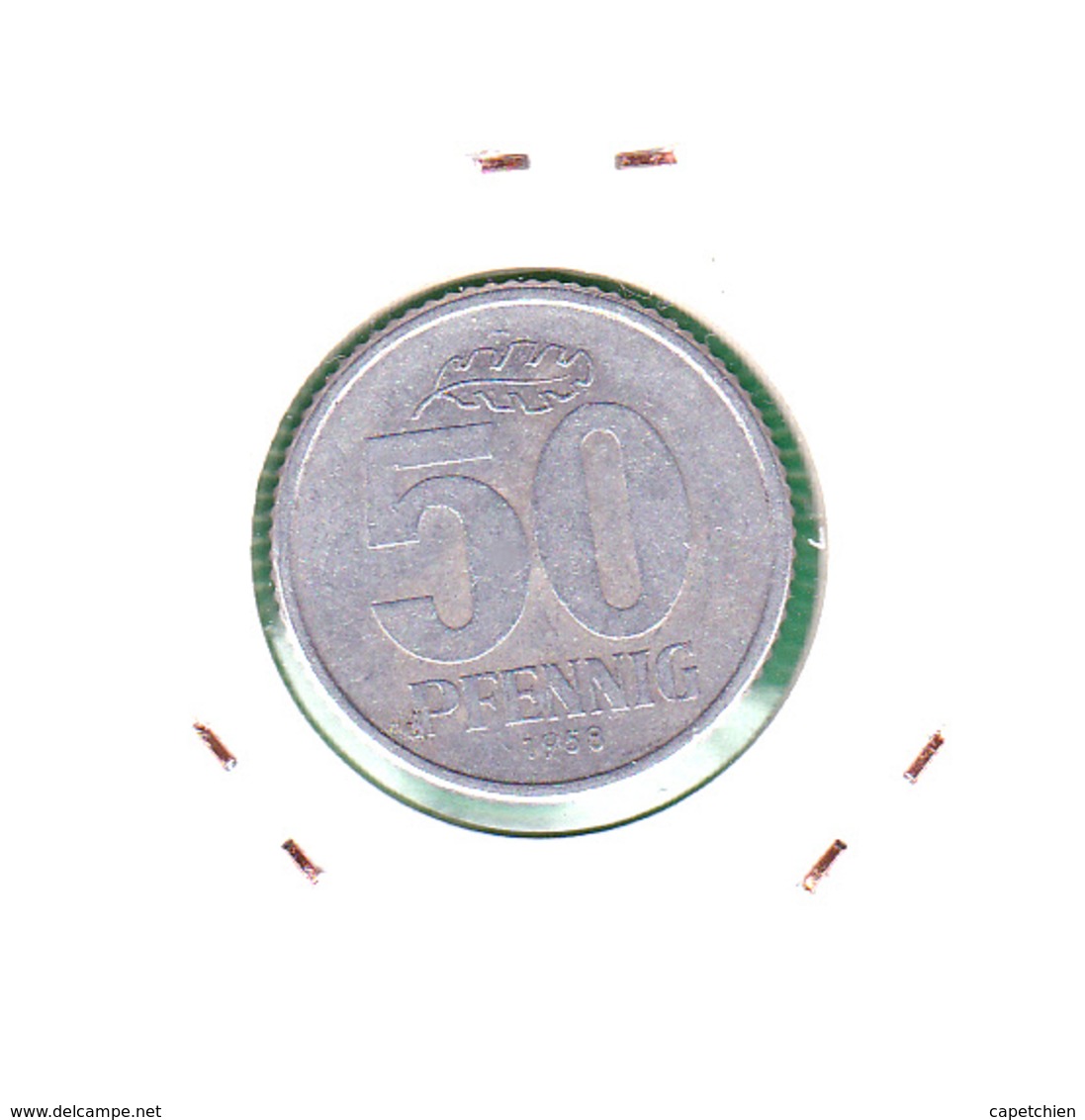 R.D.A. / 50 PFENNIG / 1958 - 50 Pfennig