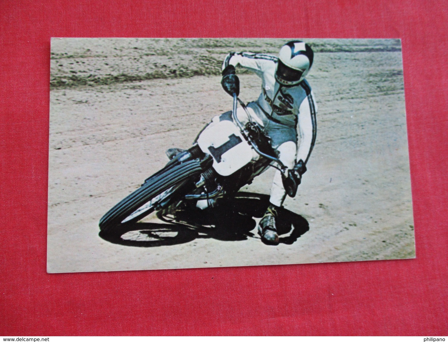 1968-69 National Champion Gary Nixon  Triumph  Motorcycle Ref 2844 - Motorcycle Sport