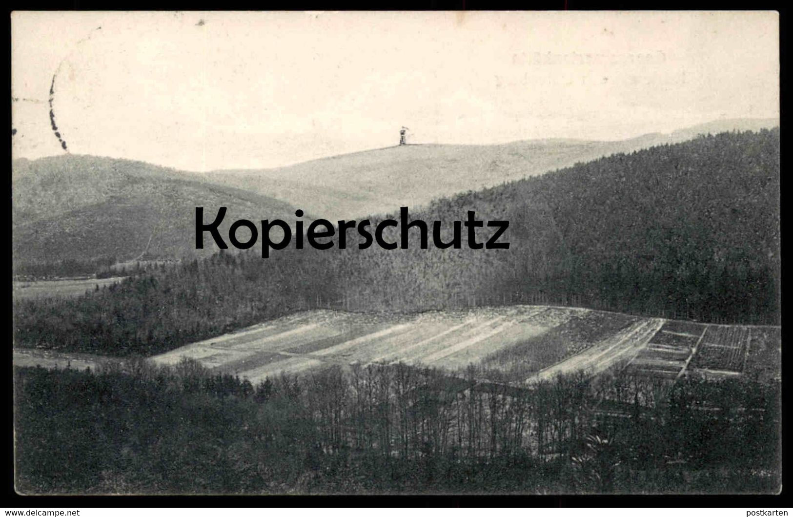 ALTE POSTKARTE GEORGSMARIENHÜTTE BLICK AUF DEN DÄRENBERG DÖRENBERG STEMPEL RESERVELAZARETT OSNABRÜCK 1915 Ansichtskarte - Georgsmarienhütte