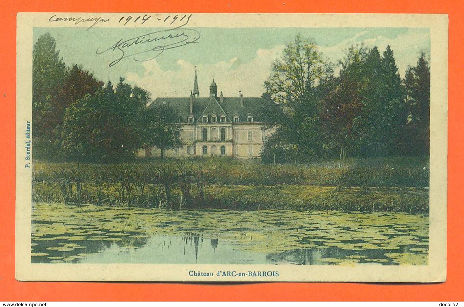 CPA 52 Arc En Barrois " Le Chateau "  LJCP 60 - Arc En Barrois