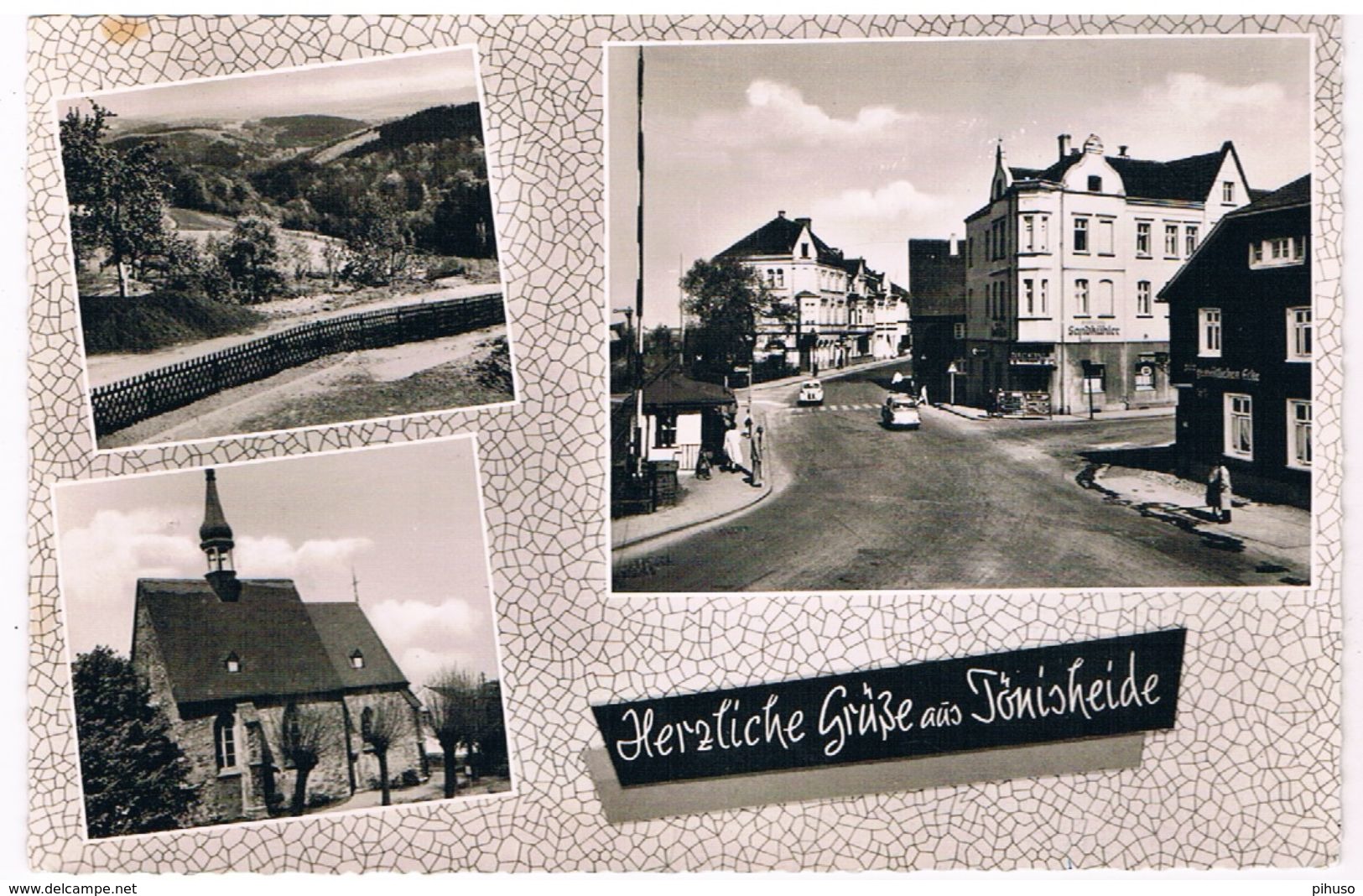 D-8159   TÖNISHEIDE : Herzliche Grüsse ( Multiview) - Velbert