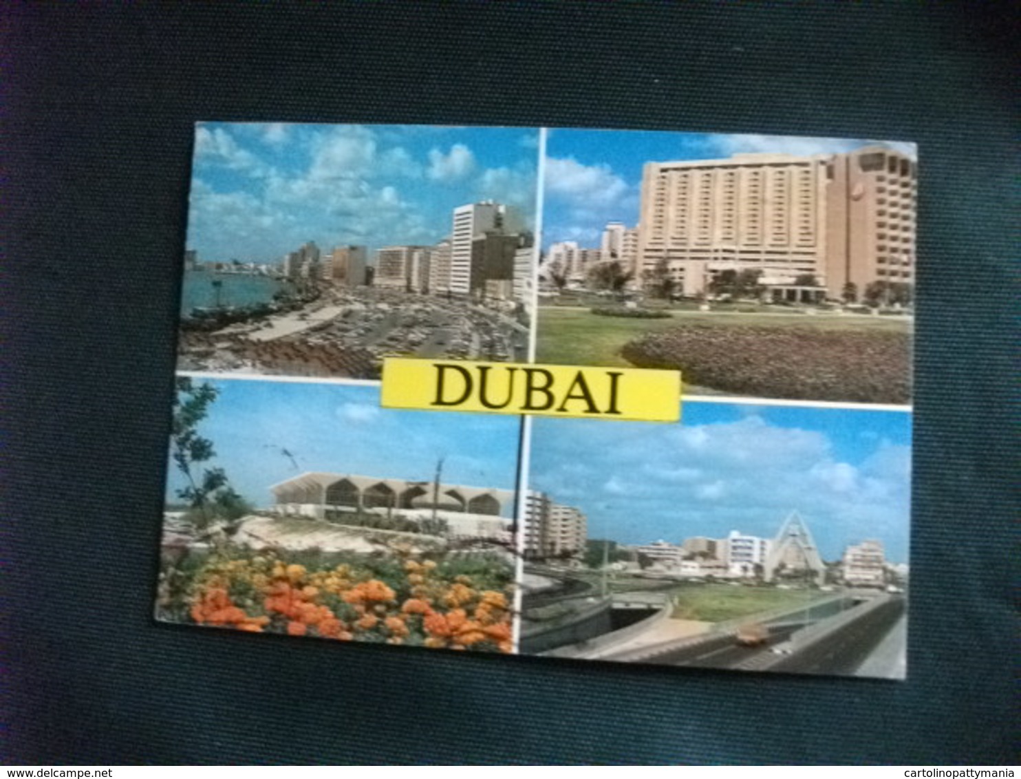 STORIA POSTALE FRANCOBOLLO UNITED ARAB EMIRATES DUBAI VEDUTE - Dubai