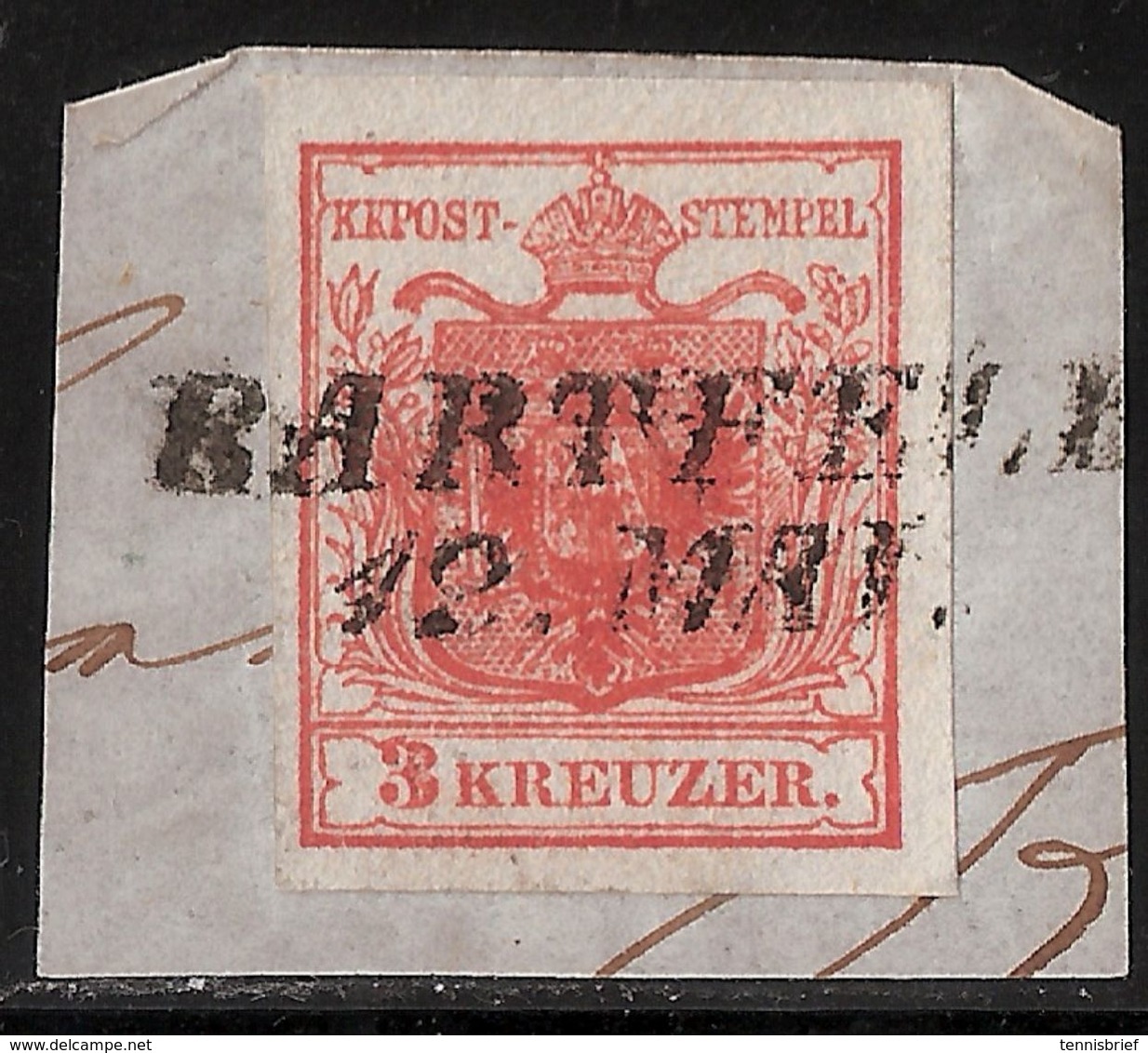 3 Kr. Selt. Type, Ungarn-Stp. ,  # A05 - Lettres & Documents