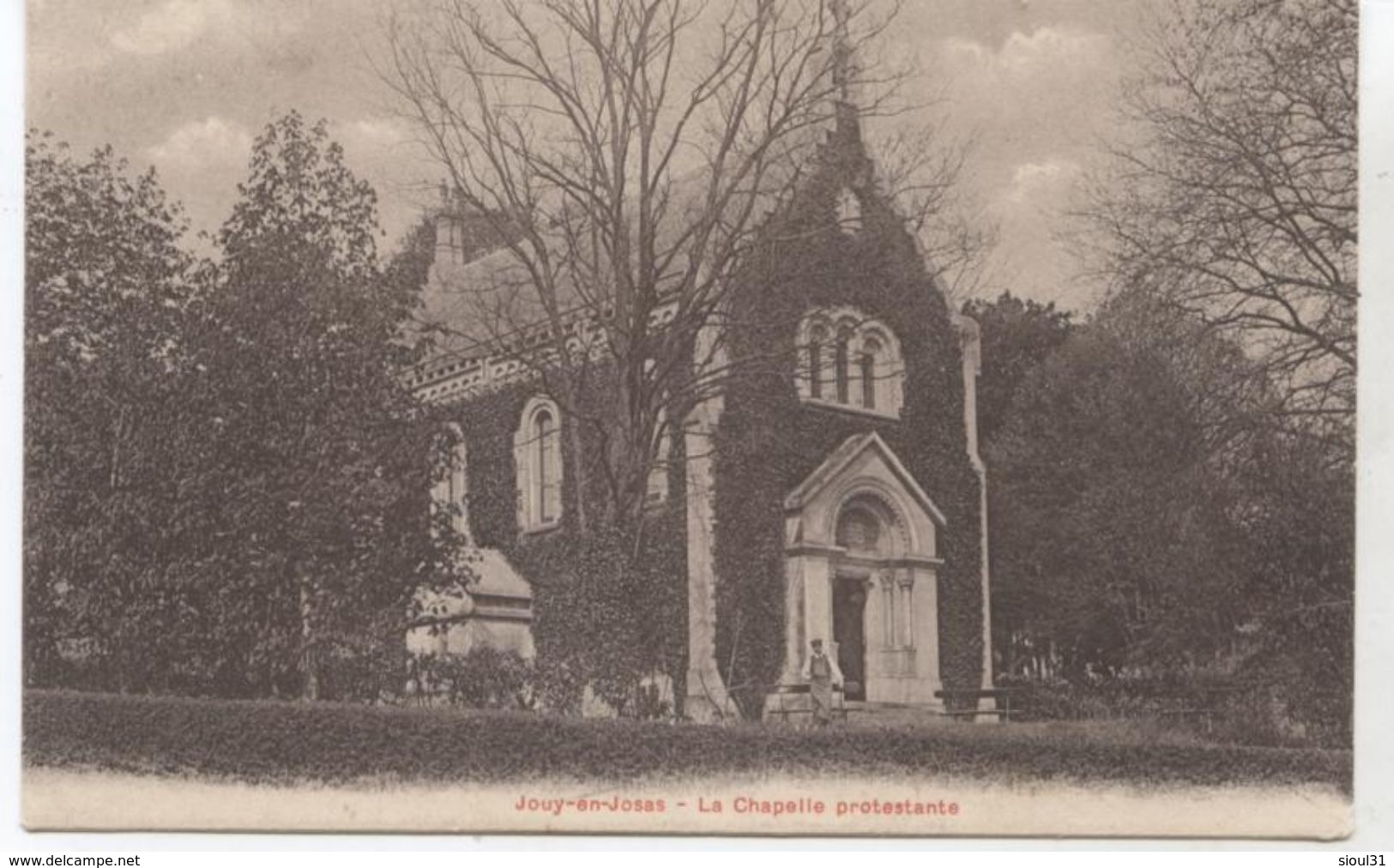 78....JOUY EN JOSAS LA CHAPELLE PROTESTANTE.....¨PROTESTANT.......SUPER ETAT - Jouy En Josas