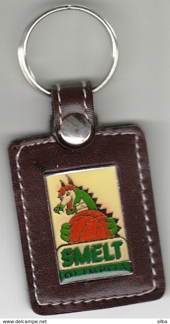 Basketball / Sport / Keyring, Keychain, Key Chain / Basketball Club Smelt  Olimpija, Ljubljana, Slovenia - Apparel, Souvenirs & Other