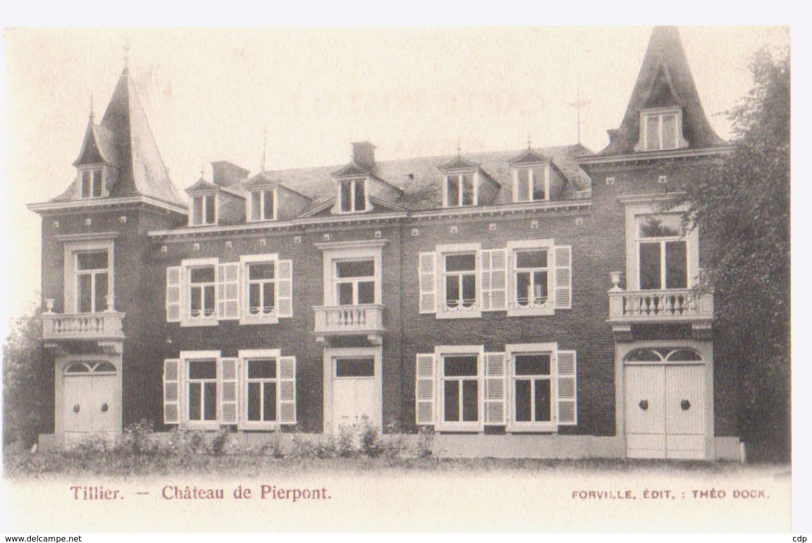 Cpa Tillier - Fernelmont