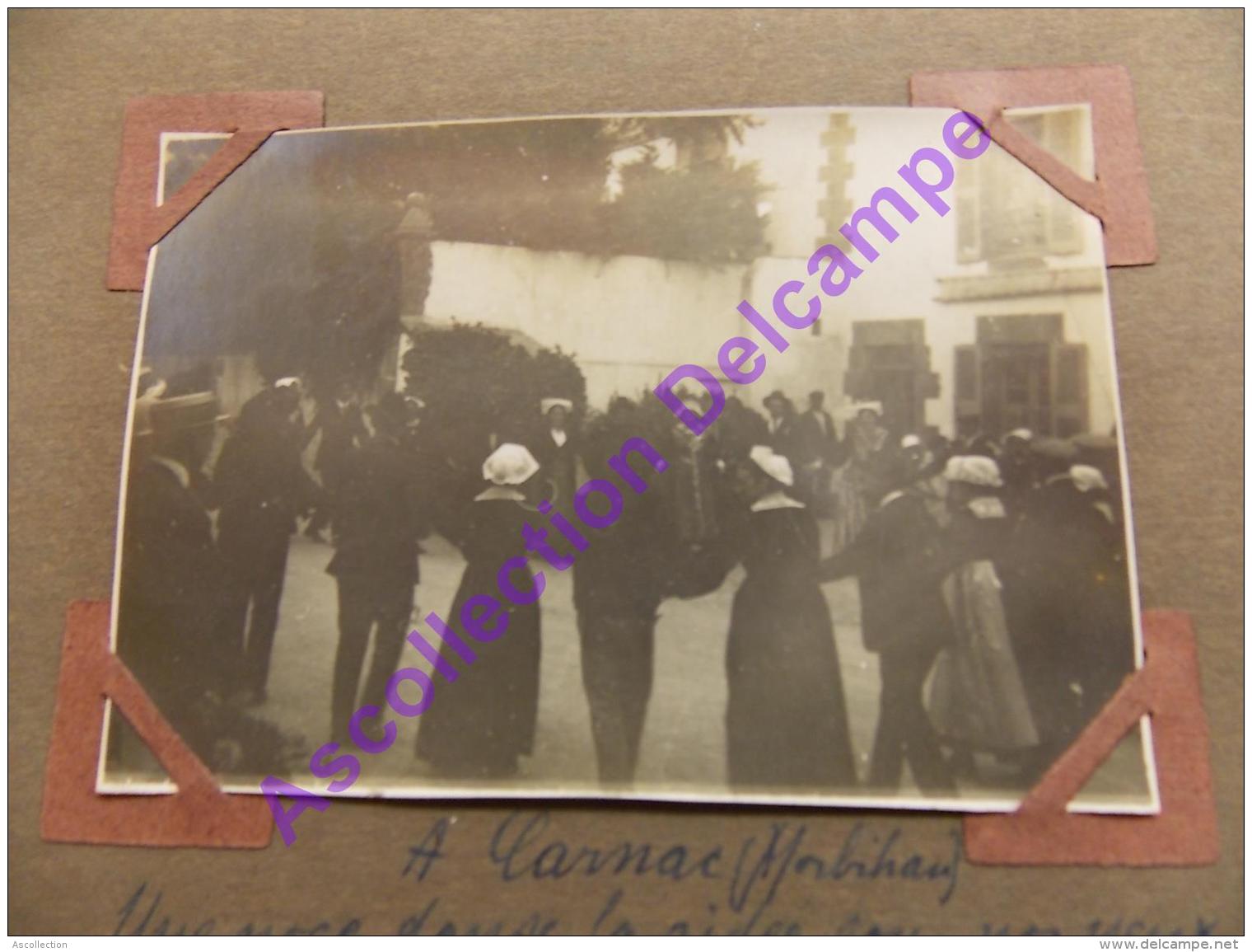 1926 Scout Scoutisme A Carnac Marbihan Une Noce Danse Sous Nos Yeux - Personnes Anonymes