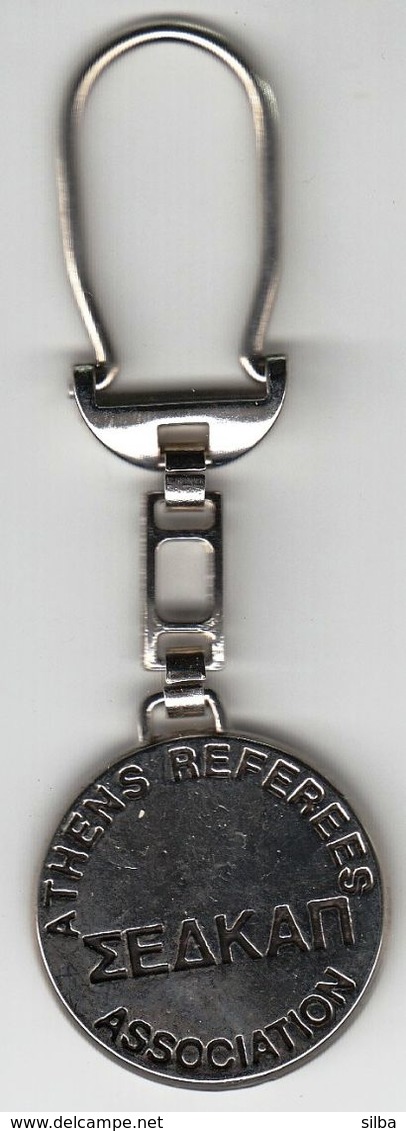 Basketball / Sport / Keyring, Keychain, Key Chain / Athens Referees Association, Greece - Bekleidung, Souvenirs Und Sonstige