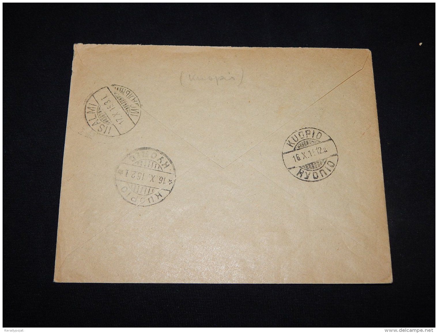 Finland 1915 Censored Business Cover__(L-12483) - Covers & Documents