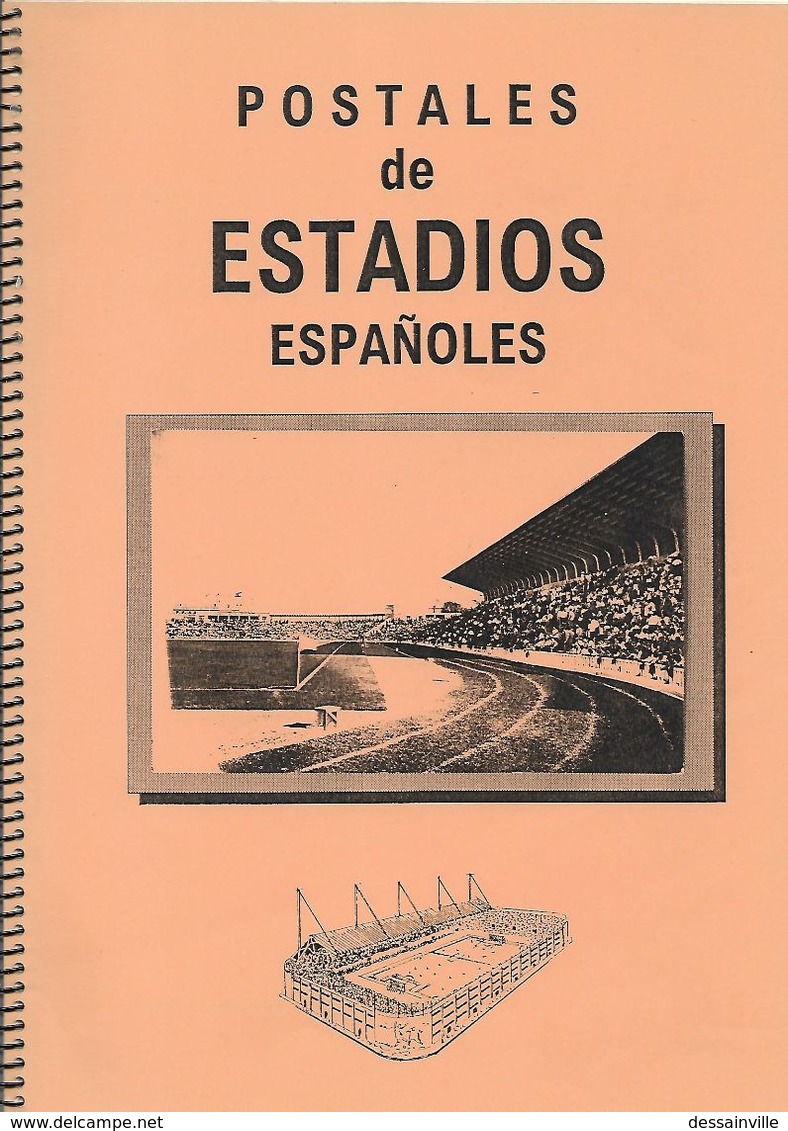 FOOTBALL Catalogue STADES ESPAGNE - CATALOGO POSTALES ESTADIOS ESPAÑOLES - Livres & Catalogues