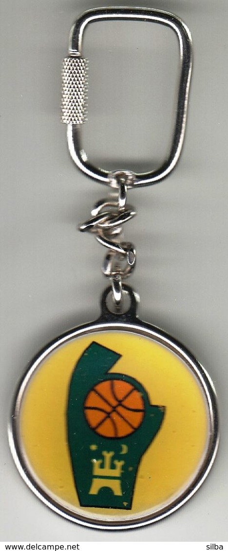 Basketball / Sport / Keyring, Keychain, Key Chain / Basketball Club Zagreb, Croatia - Bekleidung, Souvenirs Und Sonstige