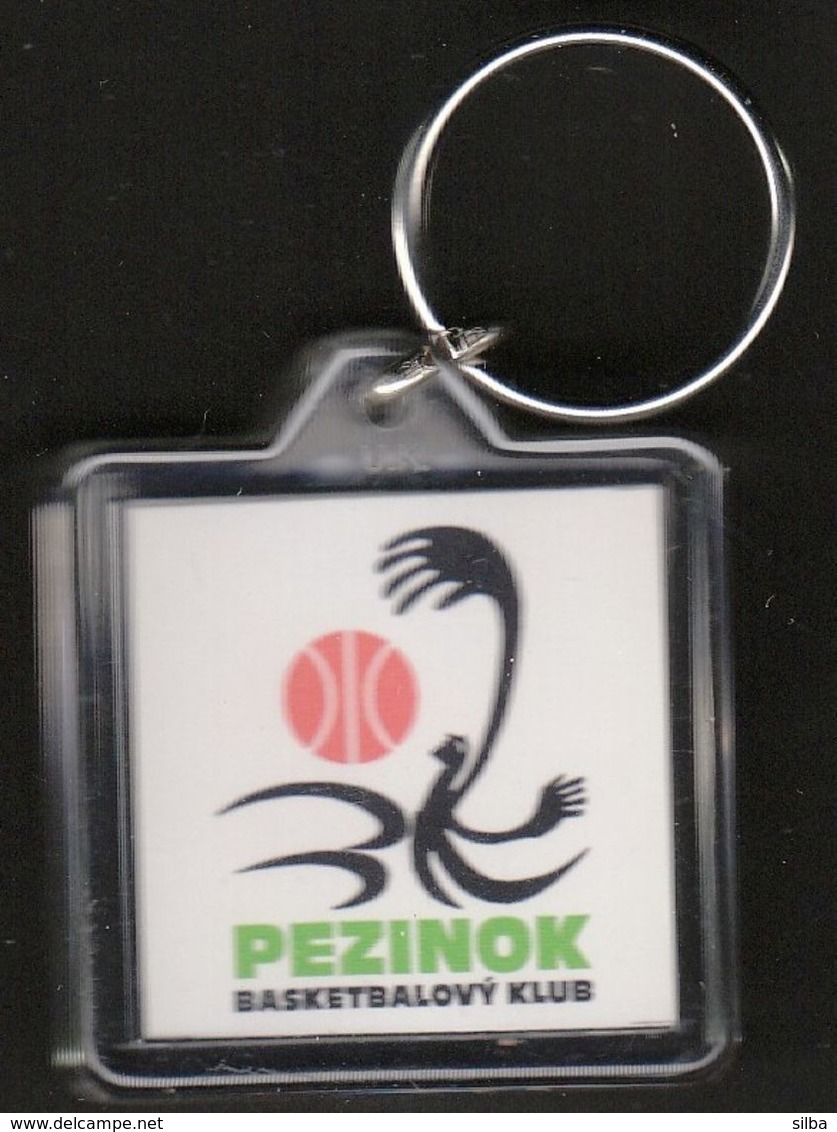 Basketball / Sport / Keyring, Keychain, Key Chain / Basketball Club Pezinok, Slovakia - Apparel, Souvenirs & Other