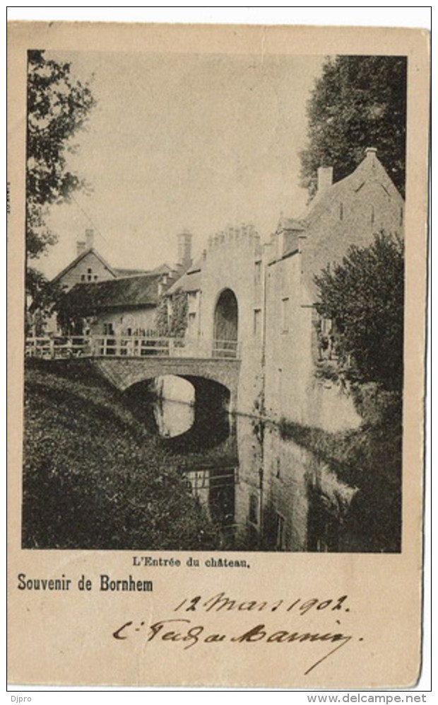 Bornem  L'entree Du Chateau - Bornem