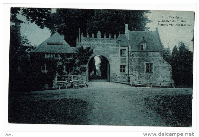 Bornem 8  L'entree Du Chateau - Bornem