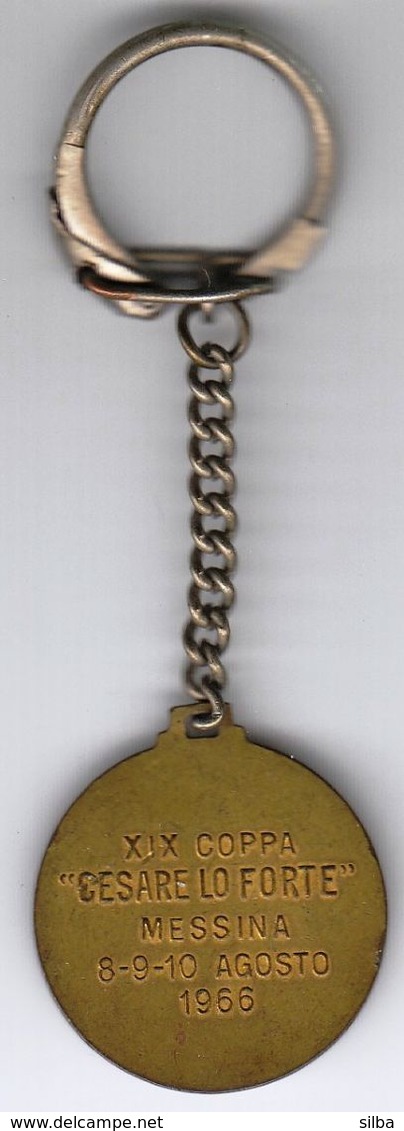 Basketball / Sport / Keyring, Keychain, Key Chain / 19th Cup CESARE LO FORTE, Messina, Italy, 1966 - Apparel, Souvenirs & Other