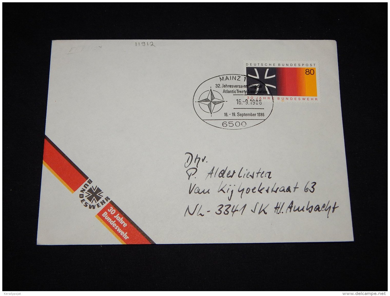 Germany BRD Nato 1996 Mainz Cover__(L-11912) - NATO