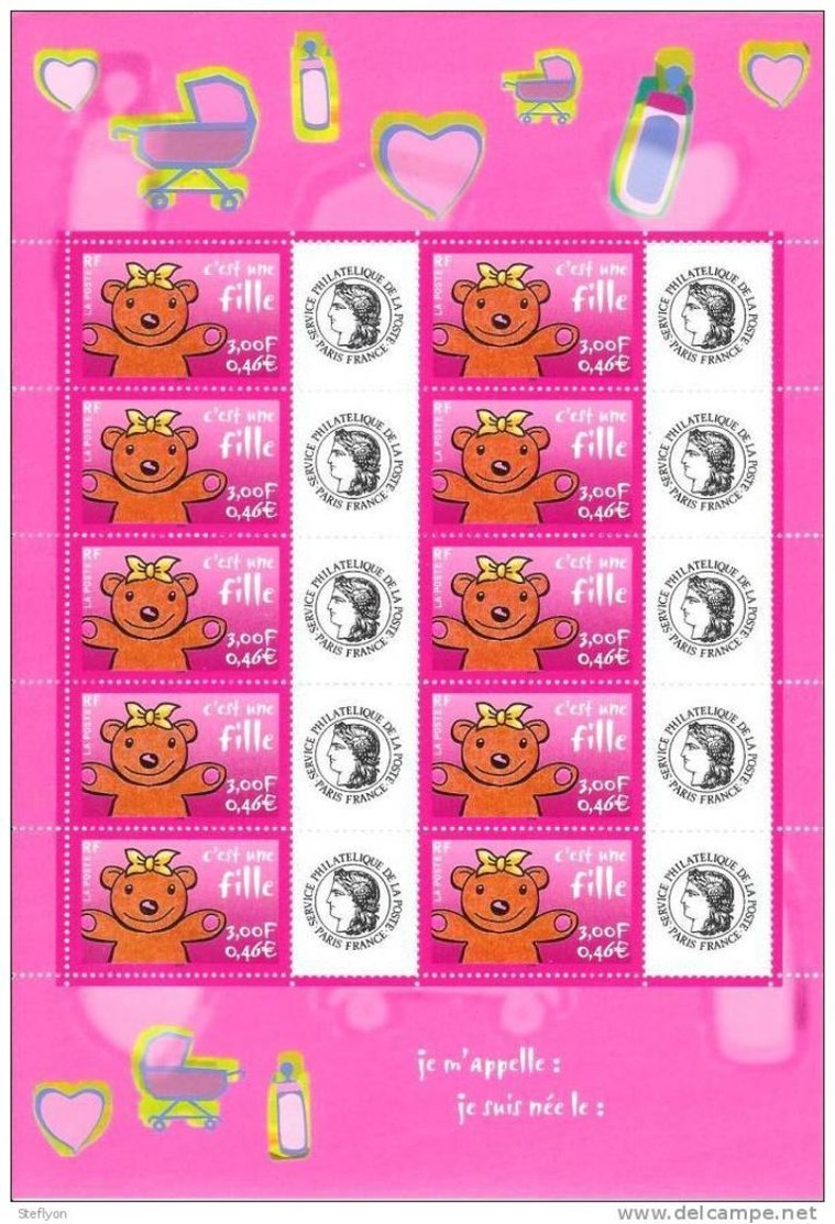 FEUILLE DE TIMBRES PERSONNALISES N° 3432 **  - IMPRESSION OFFSET    LOGO CERES - Other & Unclassified