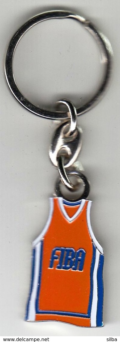 Basketball / Sport / Keyring, Keychain, Key Chain / FIBA / No 1 - Abbigliamento, Souvenirs & Varie