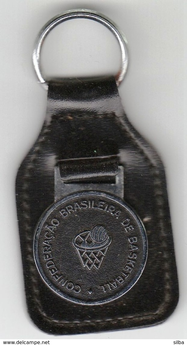 Basketball / Sport / Keyring, Keychain, Key Chain / Basketball Federation Of Brasil - Apparel, Souvenirs & Other