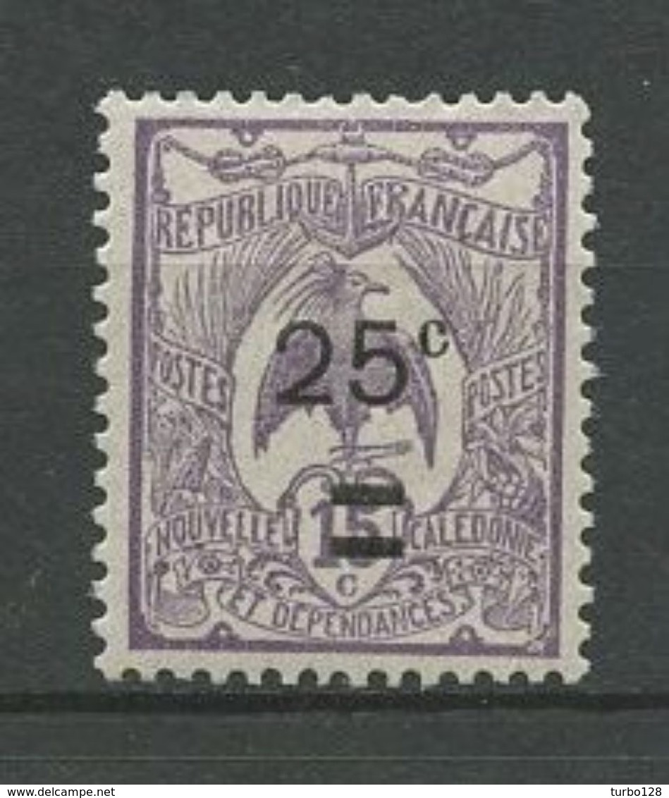 CALEDONIE 1924 N° 127 * Neuf MH Trace De Charnière TTB Cote 0.80 € Faune Oiseaux Le Cagou Birds Animaux - Ungebraucht