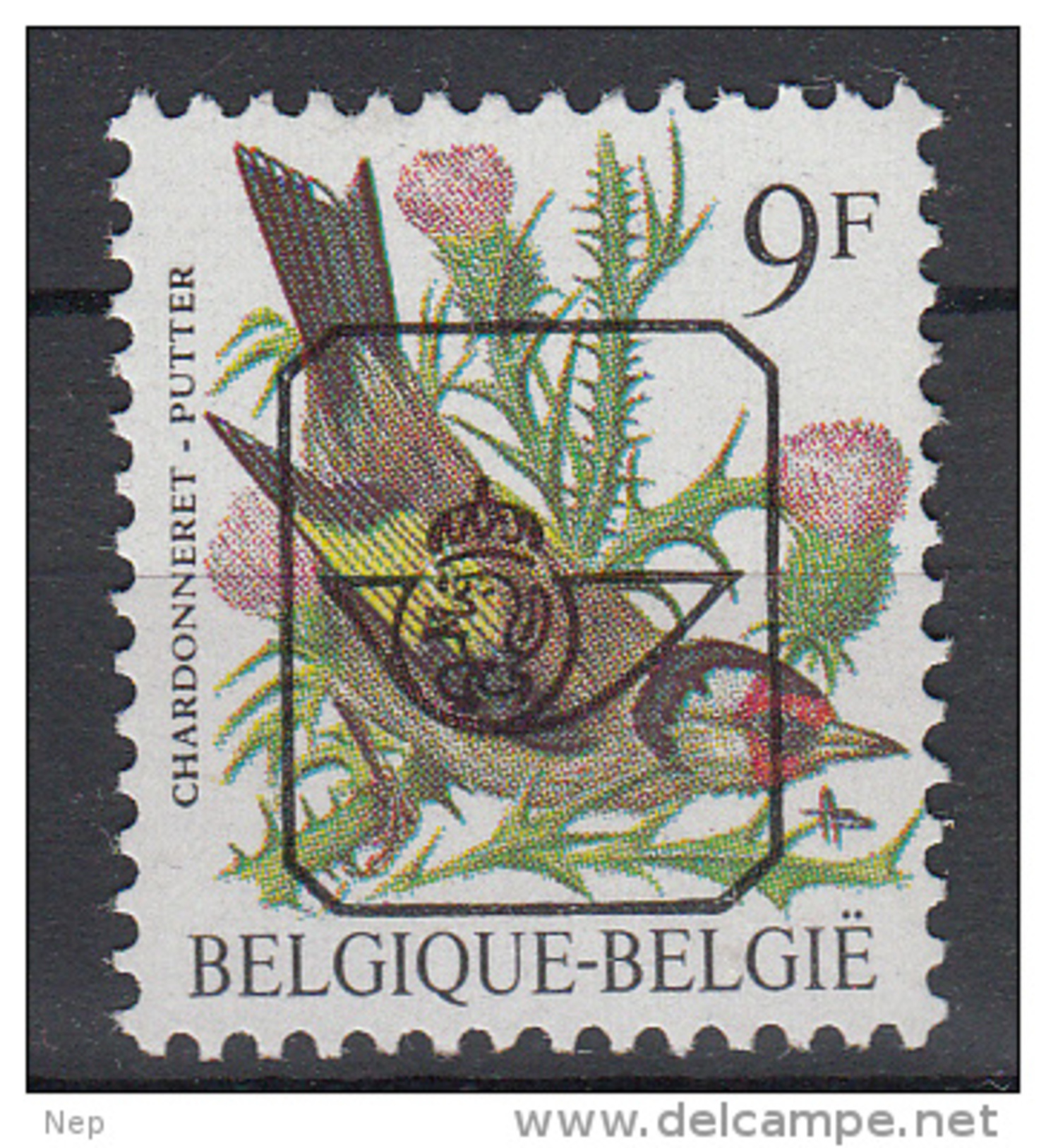 BELGIË - OBP - PREO - Nr 832 P7a - MNH** - Typografisch 1986-96 (Vogels)