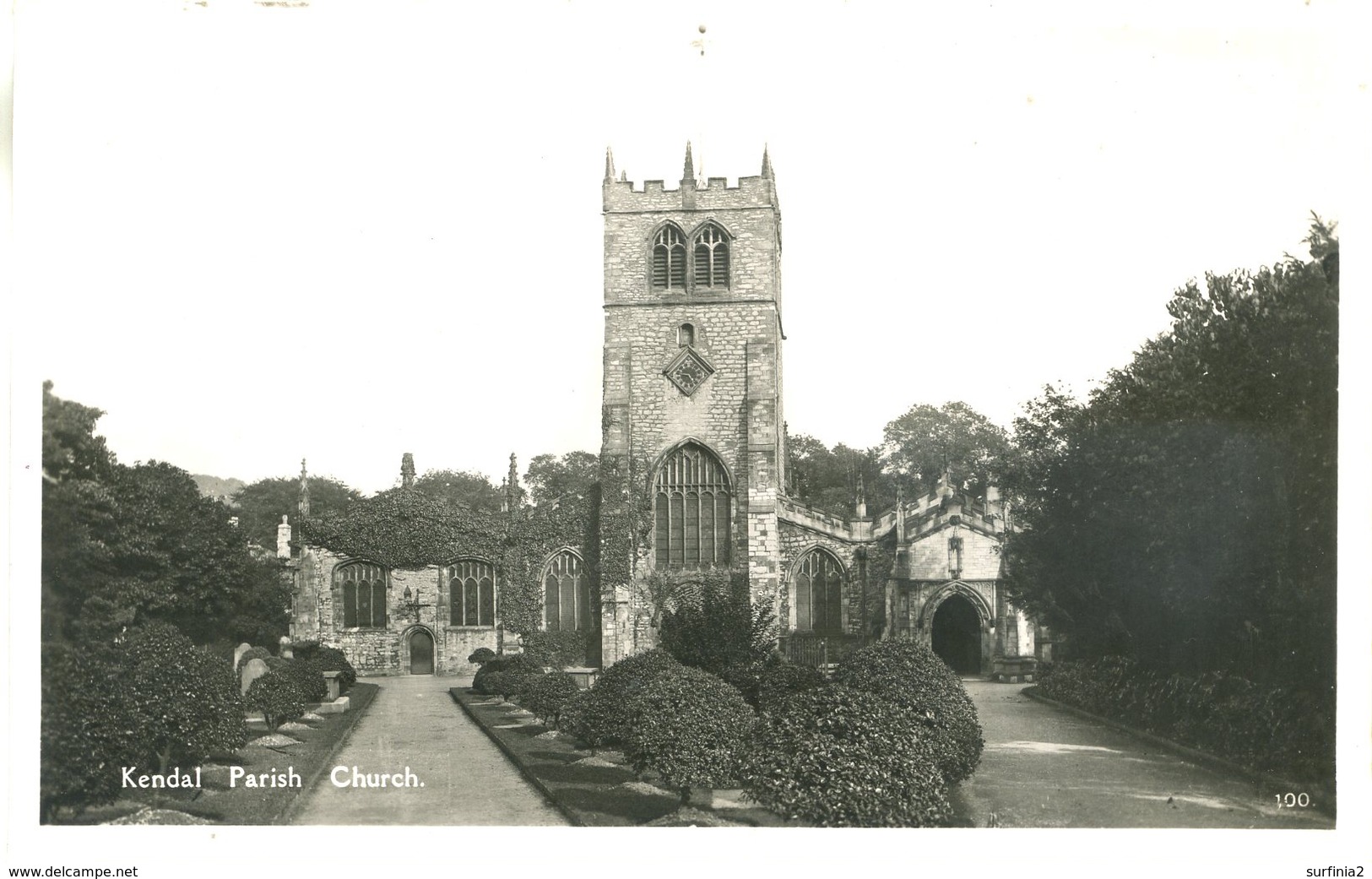 CUMBRIA - KENDAL PARISH CHURCH RP Cu1193 - Kendal