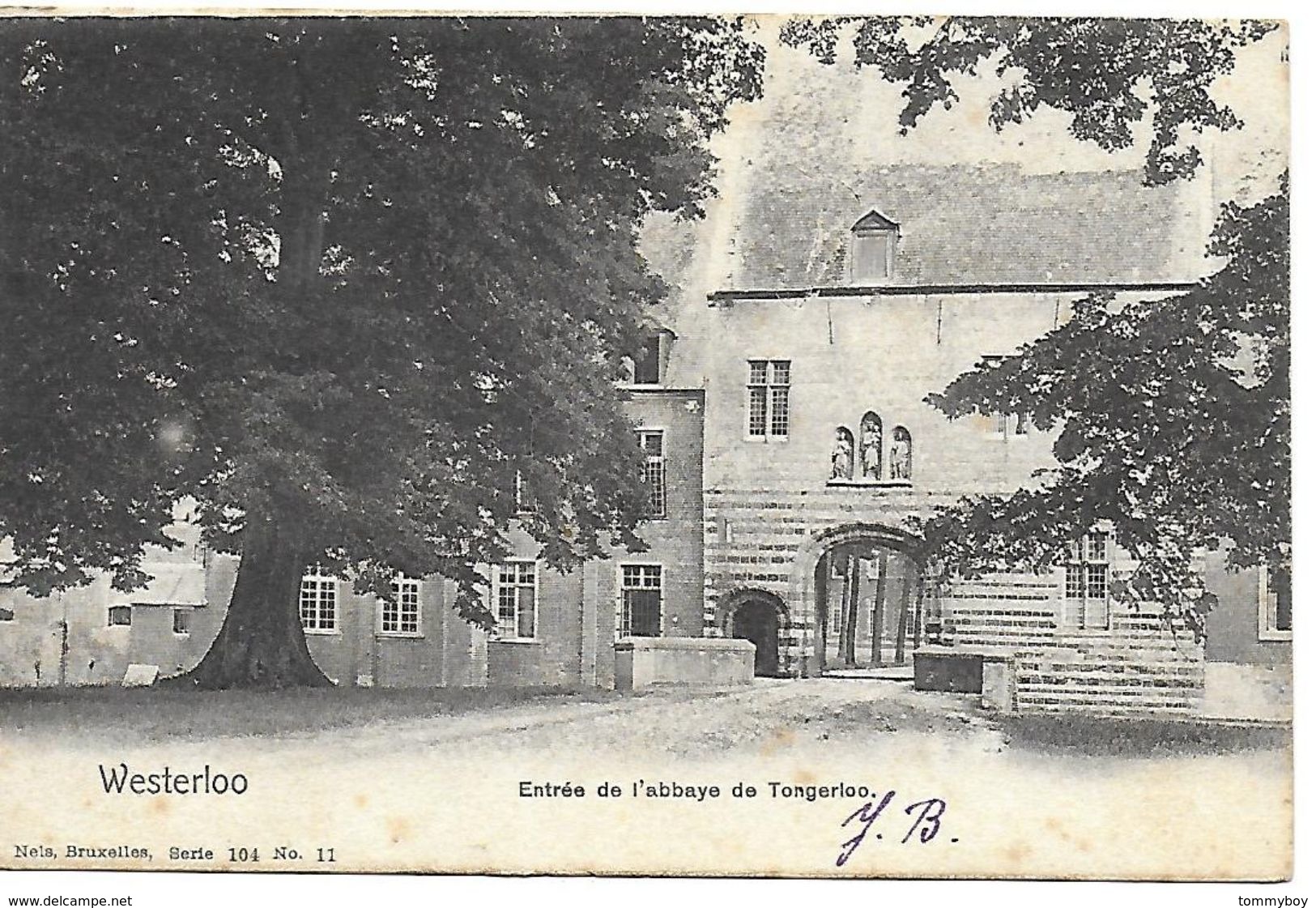 Westerloo, Entrée De L'abbaye De Tongerloo, Verstuurd 1902 - Westerlo