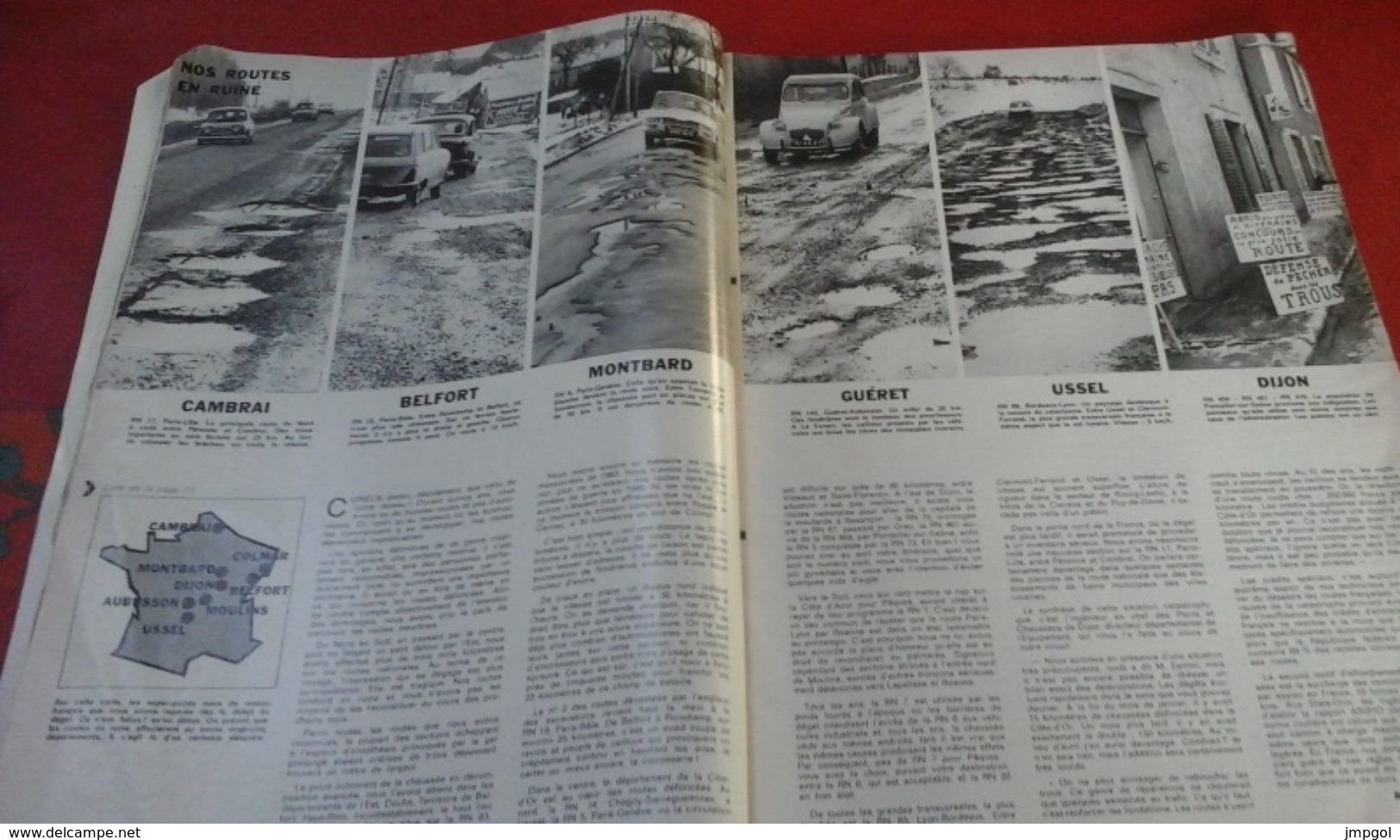 L'Auto Journal N°6 26 Mars 1970Citroën SM,Sunbeam 1250 1500,Mercedes C111, Jean VINATIER Jean Luc THERIER - Auto/Motor