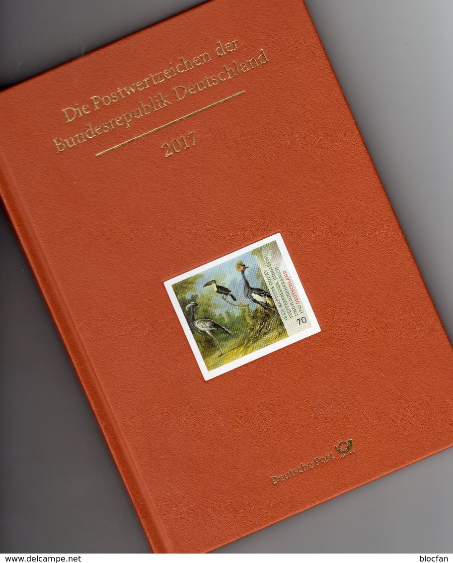 Leeres Jahrbuch 2017 Deutschland Ohne Hologramm ** 30€ Als Album Mit Beschreibung BUND Year-stamp Document Germany - Autres & Non Classés