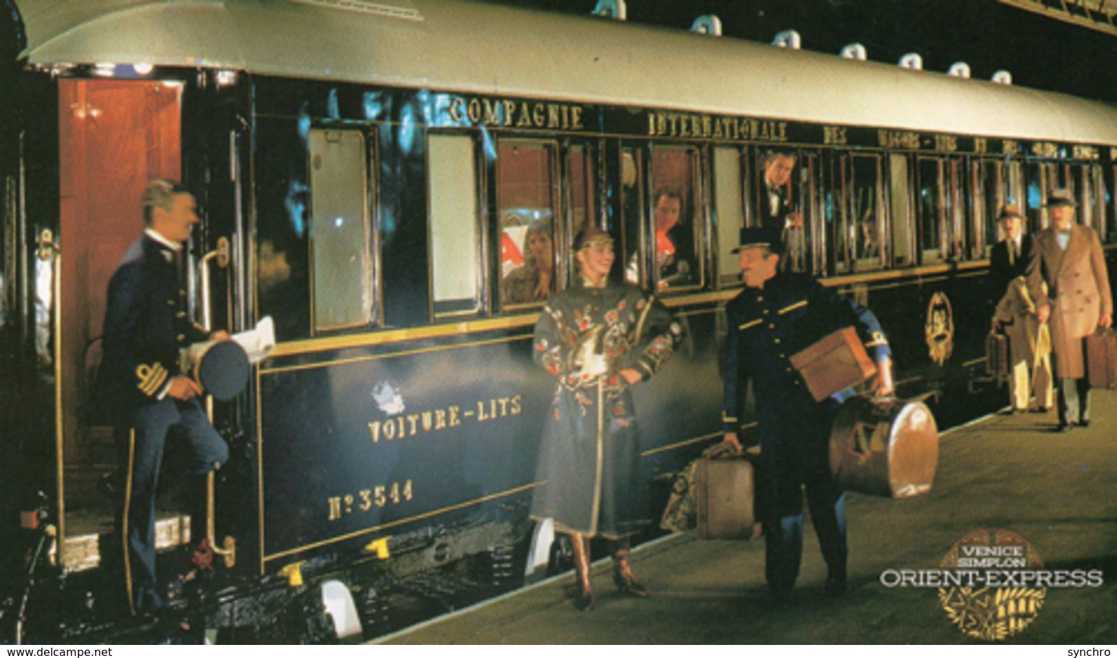 Orient Express ; Venise Simplon Embarquement - Trains